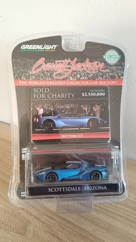 Ford GT 2017, Barrett Jackson, Greenlight 1:64.