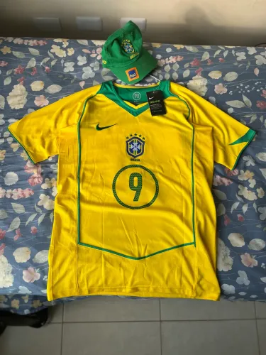 Camiseta Brasil 2004 Importada