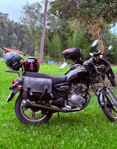  Haojue Chopper Road 150 ano 2025 com 14.000 km