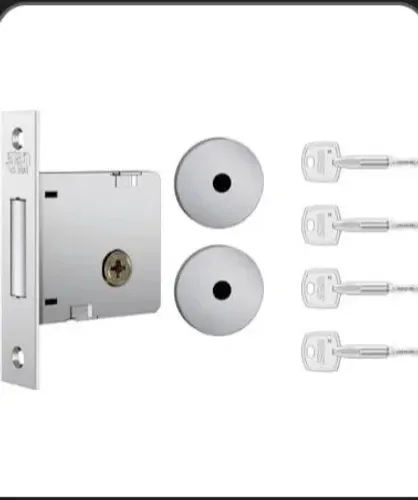 Trava Tetra Stam 1004 porta madeira com 4 chaves