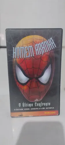VHS homem aranha o último conforto 