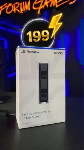Base original de carregar controle do PlayStation 5 semi novo