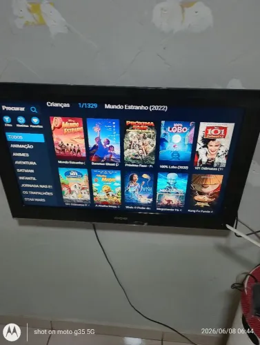 Tv 32 Pol funcionando perfeitamente não e smart