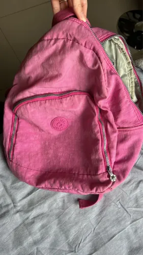 Mochila rosa kipling 