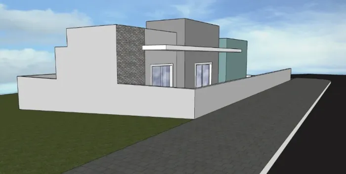 Casa em fase de acabamento a venda