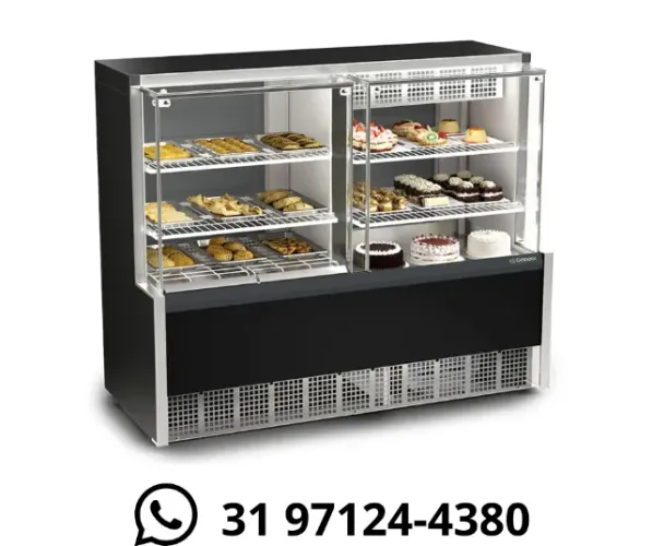Balcão Refrigerado/ Estufa 1,40 metros Gelopar