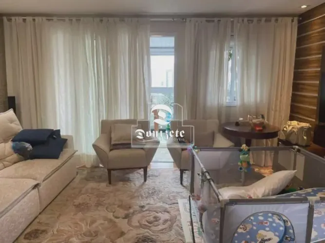 Imóvel para venda tem 105 m² com 2 quartos, suite, sacada gourmet, em Jardim - Santo André