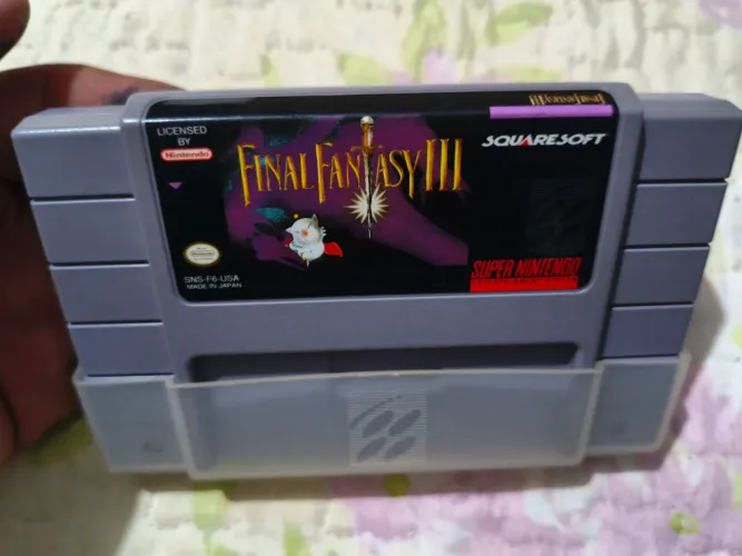 Final Fantasy 3 Original Americano SNES