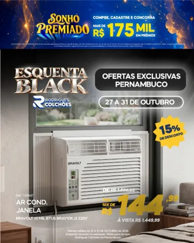 CAMAS BOX E AR CONDICIONADO
