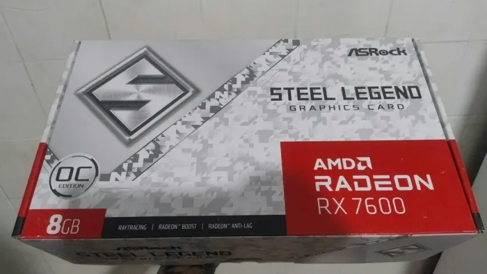 Placa de vídeo rx 7600