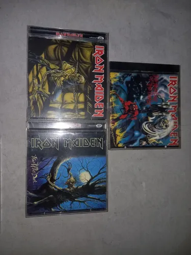 Lote CDs Iron Maiden usado