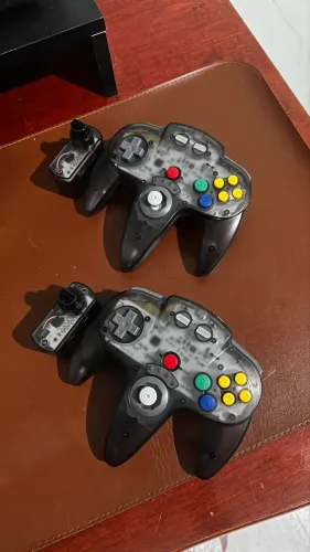 2 Controles S/fio N64 Jabuticaba