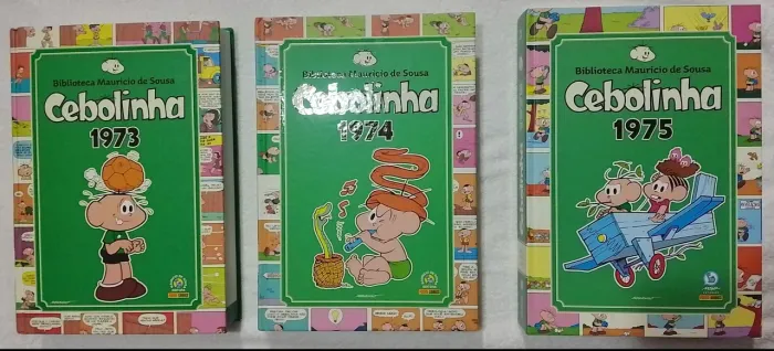 Cebolinha - 1973, 1974, 1975 - Coleção completa