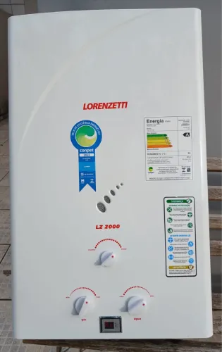 Aquecedor lorenzetti ventilação natural