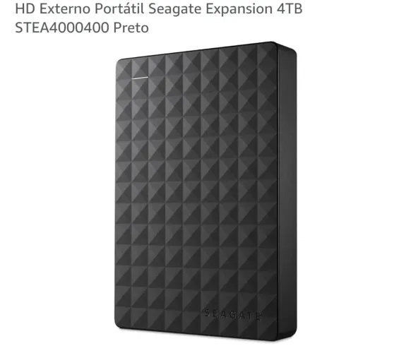 Vendo HD externo 4tb Seagate