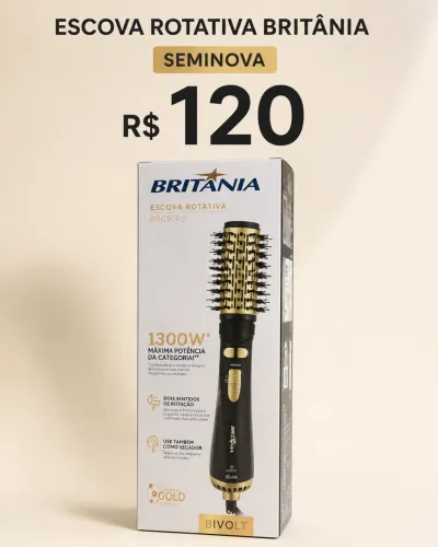Escova Rotatória Britânia