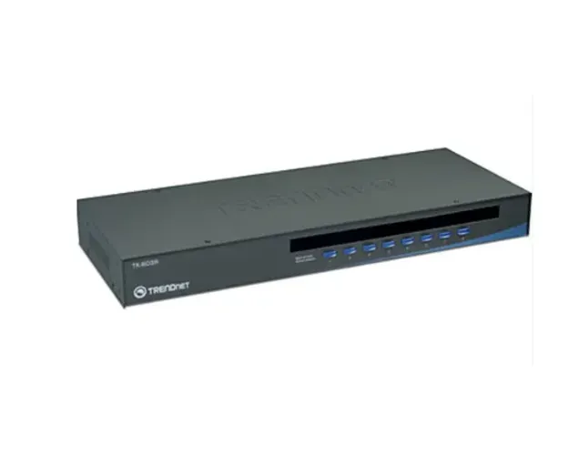 Chaveador KVM TrendNet TK-803R 8 Portas