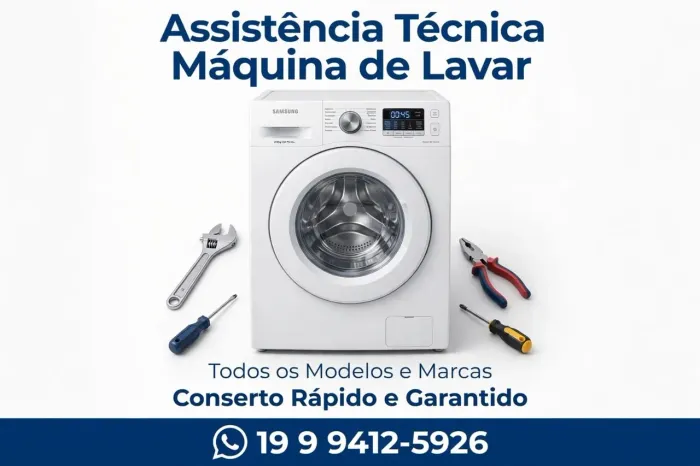 Lava e seca Samsung