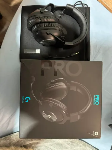 Headset Gamer Sem Fio Logitech G PRO X Wireless LIGHTSPEED 7.1 Dolby Surround
