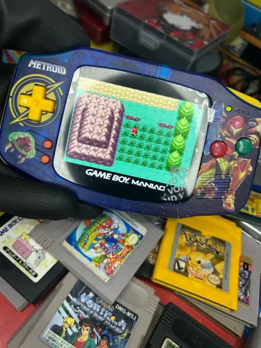 Game boy Advance IPS V4 MAX - Metroid Version