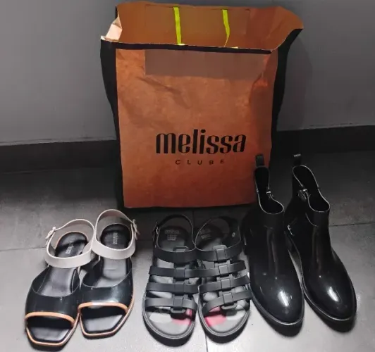 DESAPEGO MELISSA E PETIT JOLIE 36 - ACEITO CARTÃO