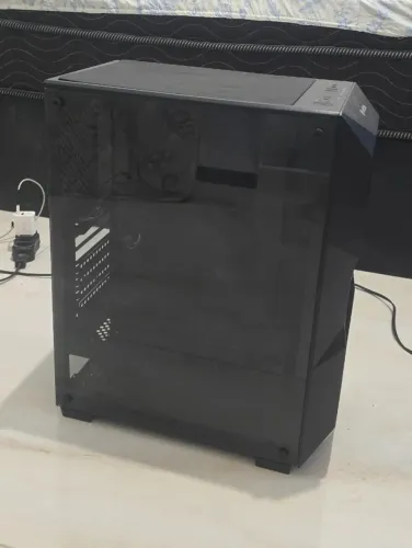 Gabinete gamer hayom, acompanha 3 fans RGB