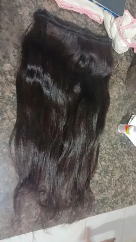 Cabelo humano indiano 100 gramas 60ct já na tela pronta pra botar na cabeca 4 tela