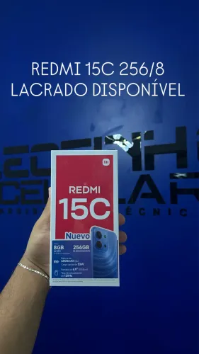 Redmi 15C 256/8 Lacrado 1 Ano de garantia