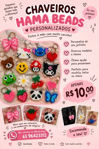 Chaveiro personalizado