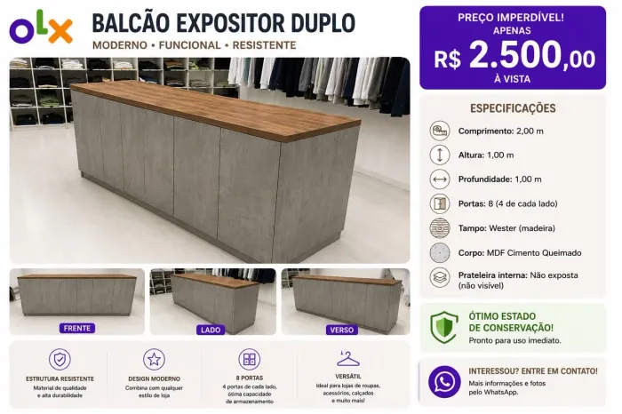 BALCÃO DE LOJA