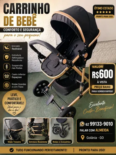 carrinho de bb barato demais melhor custo beneficio do olx