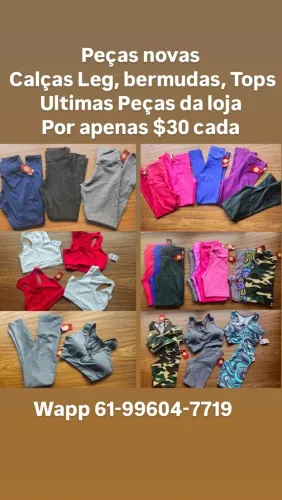 Roupas fitness academia treino