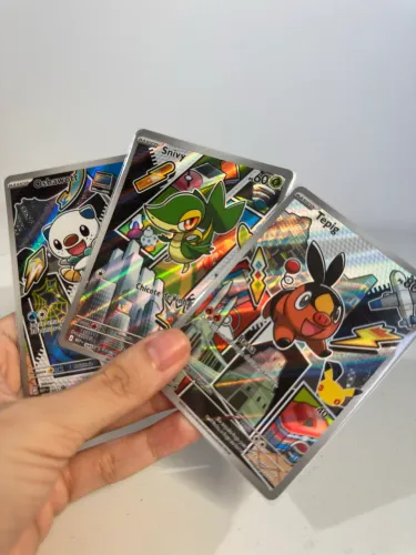 Trio Unova Parceiro Inicial 2 Pokemon Tcg