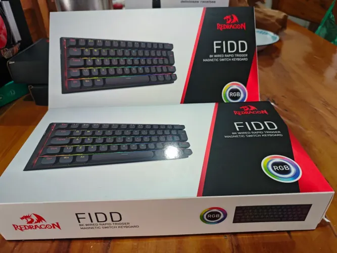 Teclado magnético redragon FIDD