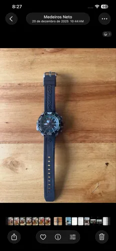RELÓGIO CITIZEN PROMASTER MASCULINO ESPORTIVO PULSEIRA PRETA