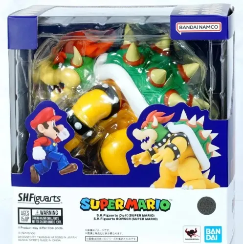 Figura de ação S.H.Figuarts Bowser (SUPER MARIO)