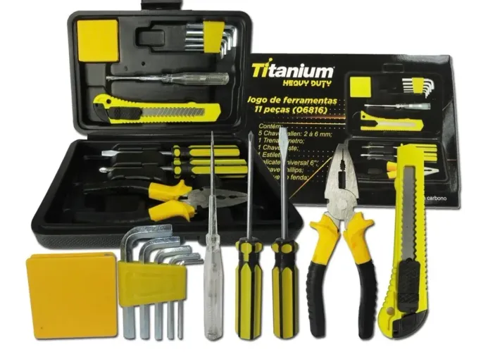 Jogo de ferramentas titanium