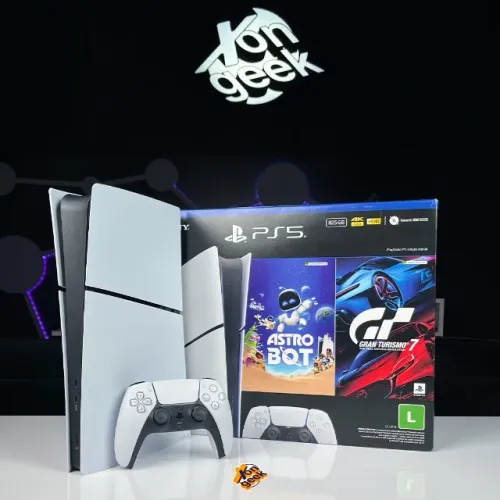 Console Playstation PS5 Slim | Versão Digital (Seminovo) Com Garantia | Aceitamos Trocas!
