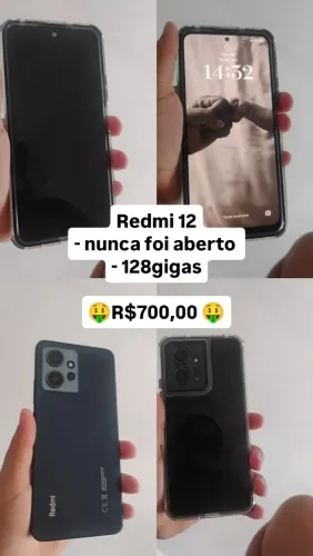 APENAS VENDO CELULAR REDMI NOTE 12, EM Perfeitas condições