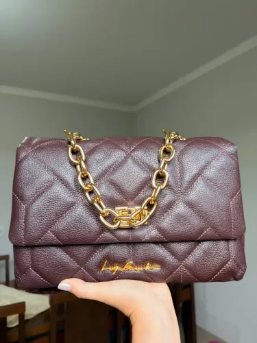 Bolsa Luiza Barcelos Marrom café 