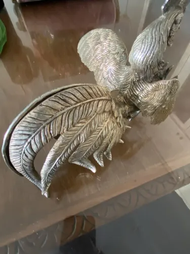 Galo de briga para decoração 