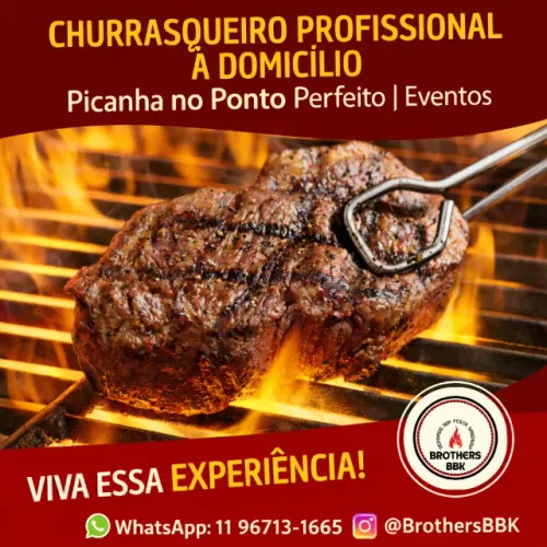 Churrasqueiro Profissional a Domicílio ? Picanha no Ponto Perfeito | Eventos