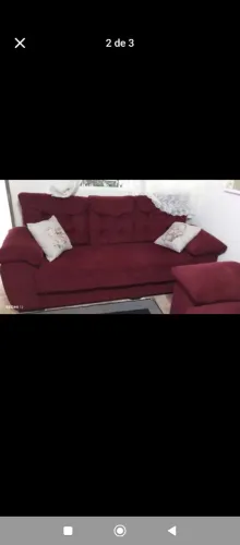 Vendo jogo de sofá 2 e 3 lugares está em perfeitas condições de uso 