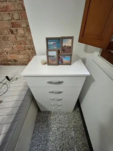 Gaveteiro Branco 5 Portas