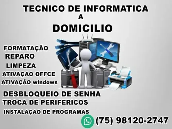 TECNICO DE INFORMATICA -(DOMICILIOO)