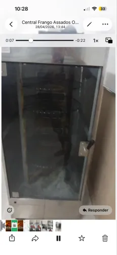 Forno industrial para assar