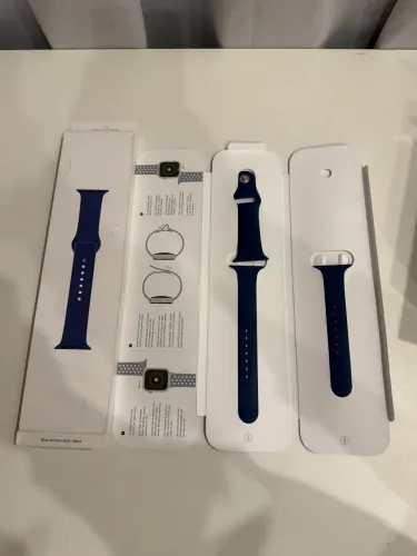Pulseira Esportiva Original Apple Watch - Blue Horizon | Excelente Estado