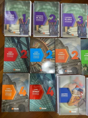 Apostilas Hexag para vestibular Medicina 2025 - Atualizado