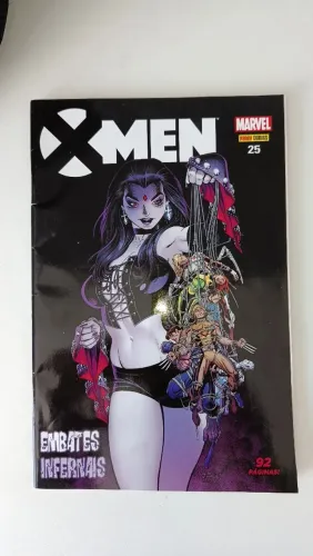 Revistas X-Men 25, 27, e 28