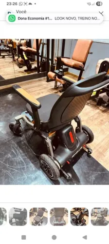 Cadeira elétrica novinha da Power Lite!